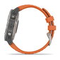 Garmin fēnix® 6 Sapphire Titanium/Ember Orange hind ja info | Nutikellad, laste nutikellad | hansapost.ee