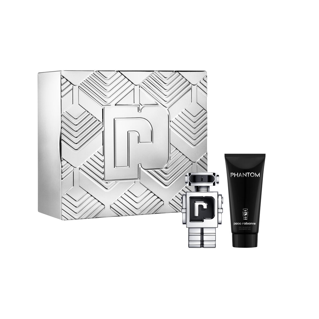 Komplekt Paco Rabanne Phantom meestele: tualettvesi EDT 50 ml + dušigeel 100 ml hind ja info | Parfüümid meestele | hansapost.ee