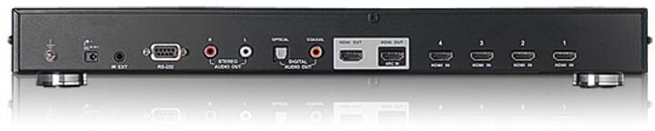 ATEN VS-482 4-Port Dual View HDMI Switch цена и информация | USB adapterid ja jagajad | hansapost.ee