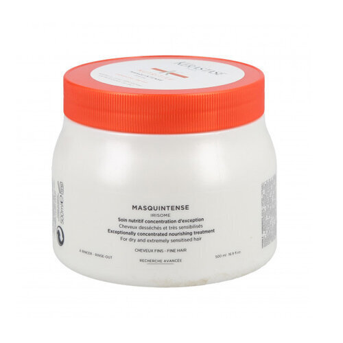 Tugevdav juuksemask Kerastase Nutritive Masquintense Irisome Fine 500 ml hind ja info | Juuksemaskid, õlid ja seerumid | hansapost.ee