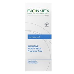 Intensiivne lõhnatu kätekreem Bionnex Perfederm, 50 ml цена и информация | Кремы, лосьоны для тела | hansapost.ee