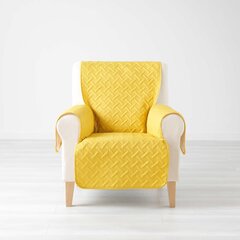 Стеганый чехол на кресло Douceur d'Intérieur Lounge, 165x179 см, желтый цена и информация | Чехлы для мебели | hansapost.ee