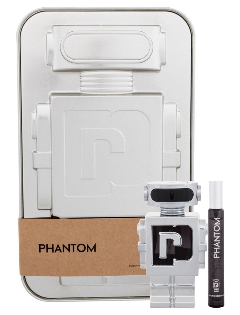 Tualettvesi Paco Rabanne Phantom EDT meestele 100+10 ml цена и информация | Parfüümid meestele | hansapost.ee