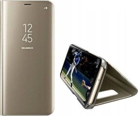 Etui Clear View Samsung S21 Ultra gold hind ja info | Telefonide kaitsekaaned ja -ümbrised | hansapost.ee