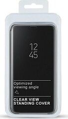 Etui Clear View Samsung S21+ black hind ja info | Telefonide kaitsekaaned ja -ümbrised | hansapost.ee