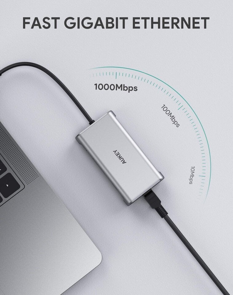 AUKEY CB-C91 цена и информация | USB adapterid ja jagajad | hansapost.ee