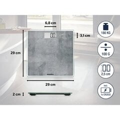 Digitaalne kaal Style Sense Compact 300 Concrete Soehnle hind ja info | Kaalud, vannitoakaalud ja pagasikaalud | hansapost.ee