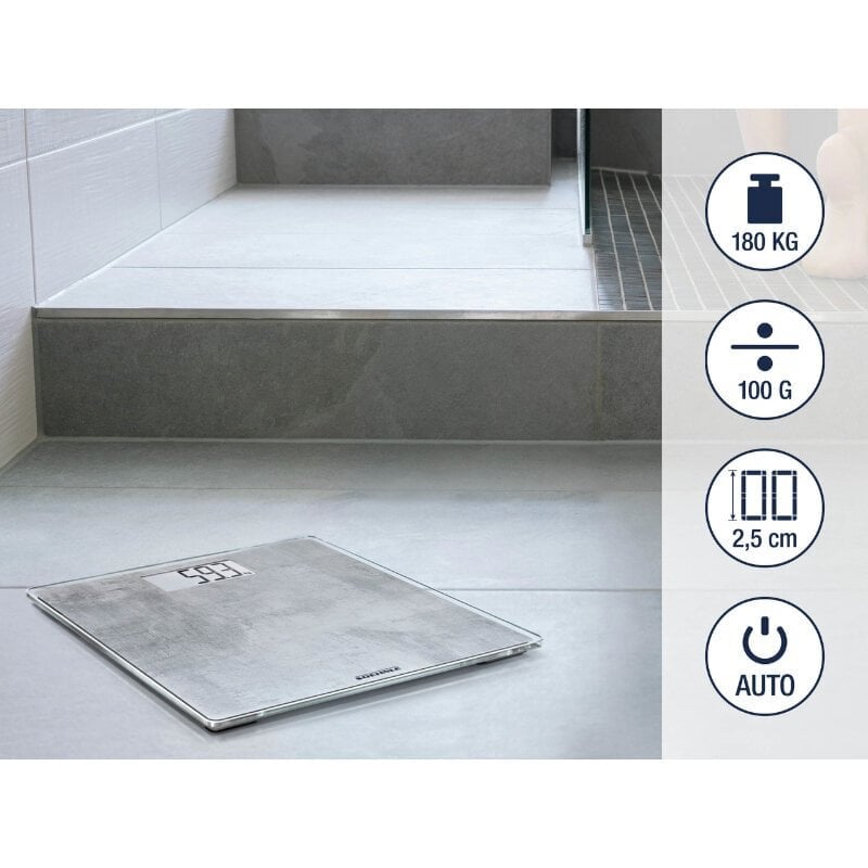 Digitaalne kaal Style Sense Compact 300 Concrete Soehnle hind ja info | Kaalud, vannitoakaalud ja pagasikaalud | hansapost.ee