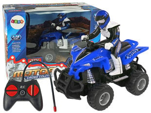 Дистанционно управляемый четырехколесный синий цена и информация | Игрушки для мальчиков | hansapost.ee