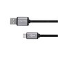 USB - mikro-USB kaabel Kruger &amp; Matz Basic цена и информация | Juhtmed ja kaablid | hansapost.ee