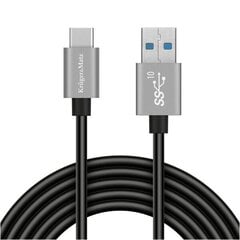 Кабель USB - USB тип C 10 Гбит / с 0,5 м Kruger &Matz Basic цена и информация | Kruger & Matz Бытовая техника и электроника | hansapost.ee