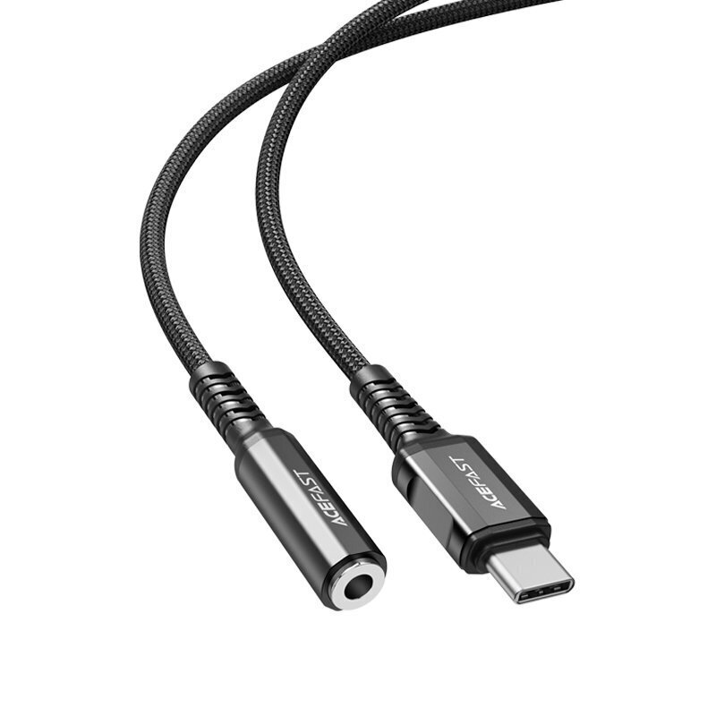 Acefast audio cable USB Type C - 3.5mm mini jack (female), 18 cm hind ja info | Mobiiltelefonide kaablid | hansapost.ee