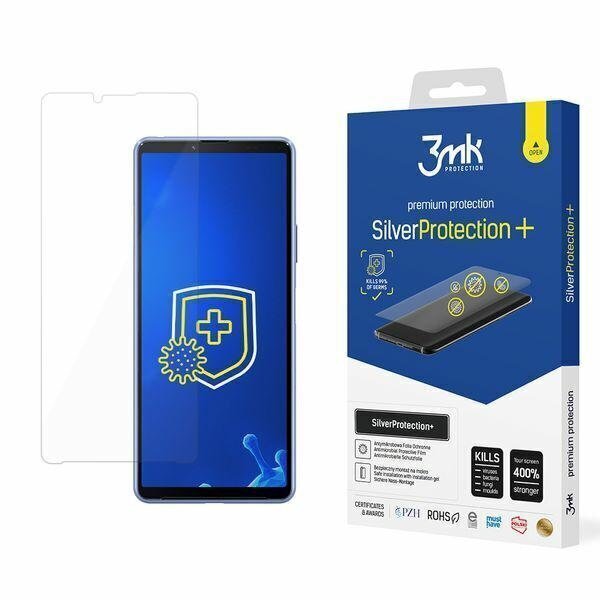 Kaitsekile 3MK Silver Protect +, sobib Sony Xperia 10 III 5G hind ja info | Ekraani kaitseklaasid ja kaitsekiled | hansapost.ee