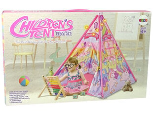 Laste indiaanitelk Unicorn Ponies Pink price and information | Playgrounds and play areas | hansapost.ee