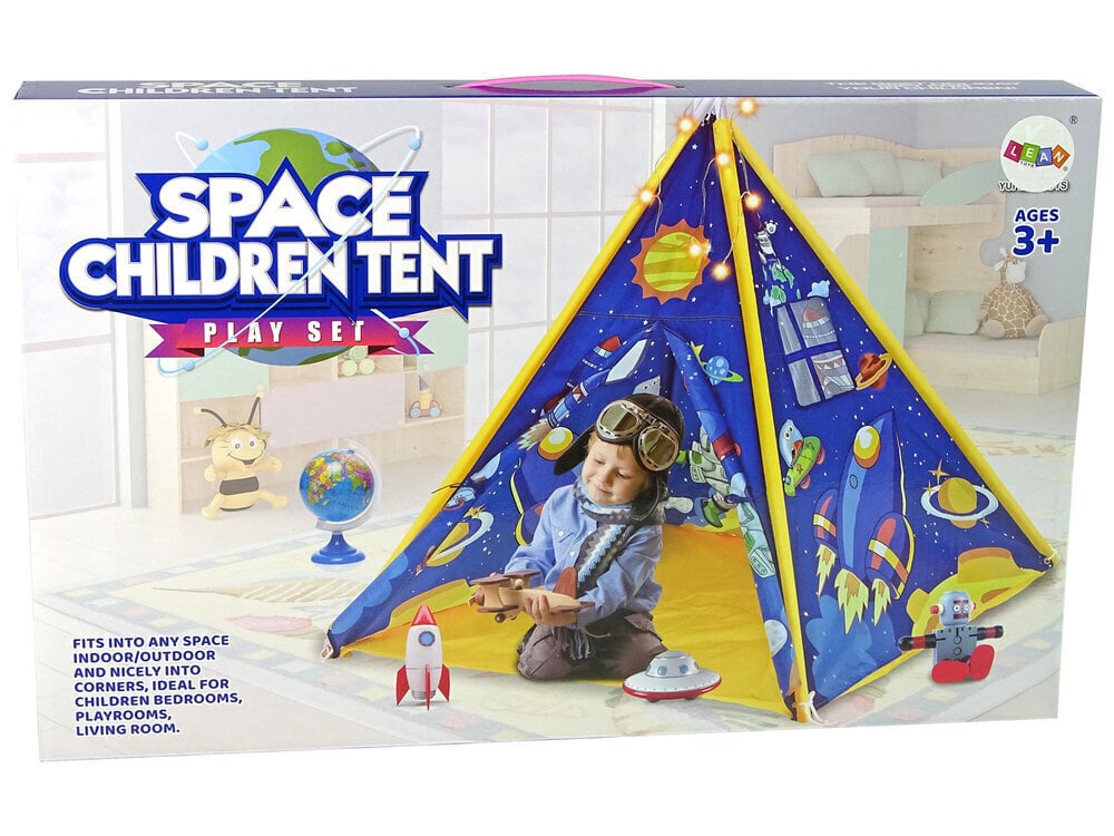 Laste indiaanitelk Kosmos Lean Toys цена и информация | Mängumajad ja mänguväljakud | hansapost.ee