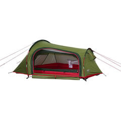 Палатка Высокий Пик Воробей 2 LW, зелено-красный цена и информация | Палатки | hansapost.ee