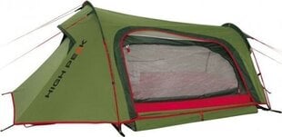 Палатка Высокий Пик Воробей 2 LW, зелено-красный цена и информация | Палатки | hansapost.ee