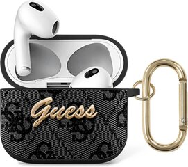 GUA34GSMK Guess 4G Script PC/PU Case for Airpods 3 Grey hind ja info | Kõrvaklapid | hansapost.ee