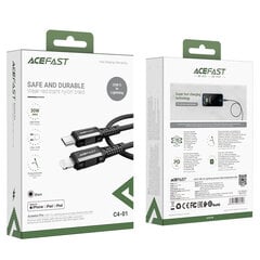 Кабель Acefast MFI USB Type C - Lightning, 1,8 м цена и информация | Acefast Мобильные телефоны, Фото и Видео | hansapost.ee