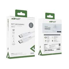 Кабель Acefast USB Type C - USB Type C, 1,2 м цена и информация | Borofone 43757-uniw | hansapost.ee