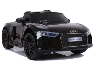 Ühekohaline elektriauto lastele Big Audi R8 JJ2198, must hind ja info | Laste elektriautod | hansapost.ee