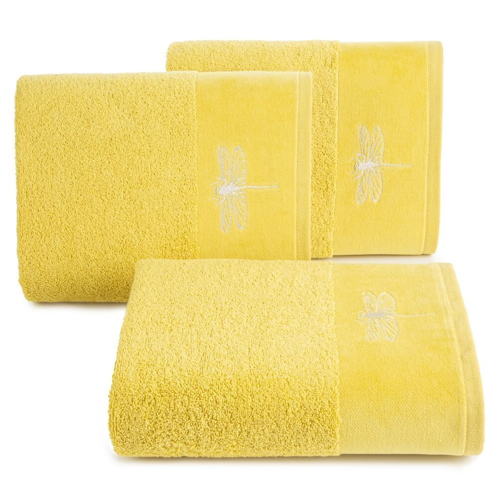 Rätik Lori 1, 70x140 cm, kollane hind ja info | Rätikud ja saunalinad | hansapost.ee