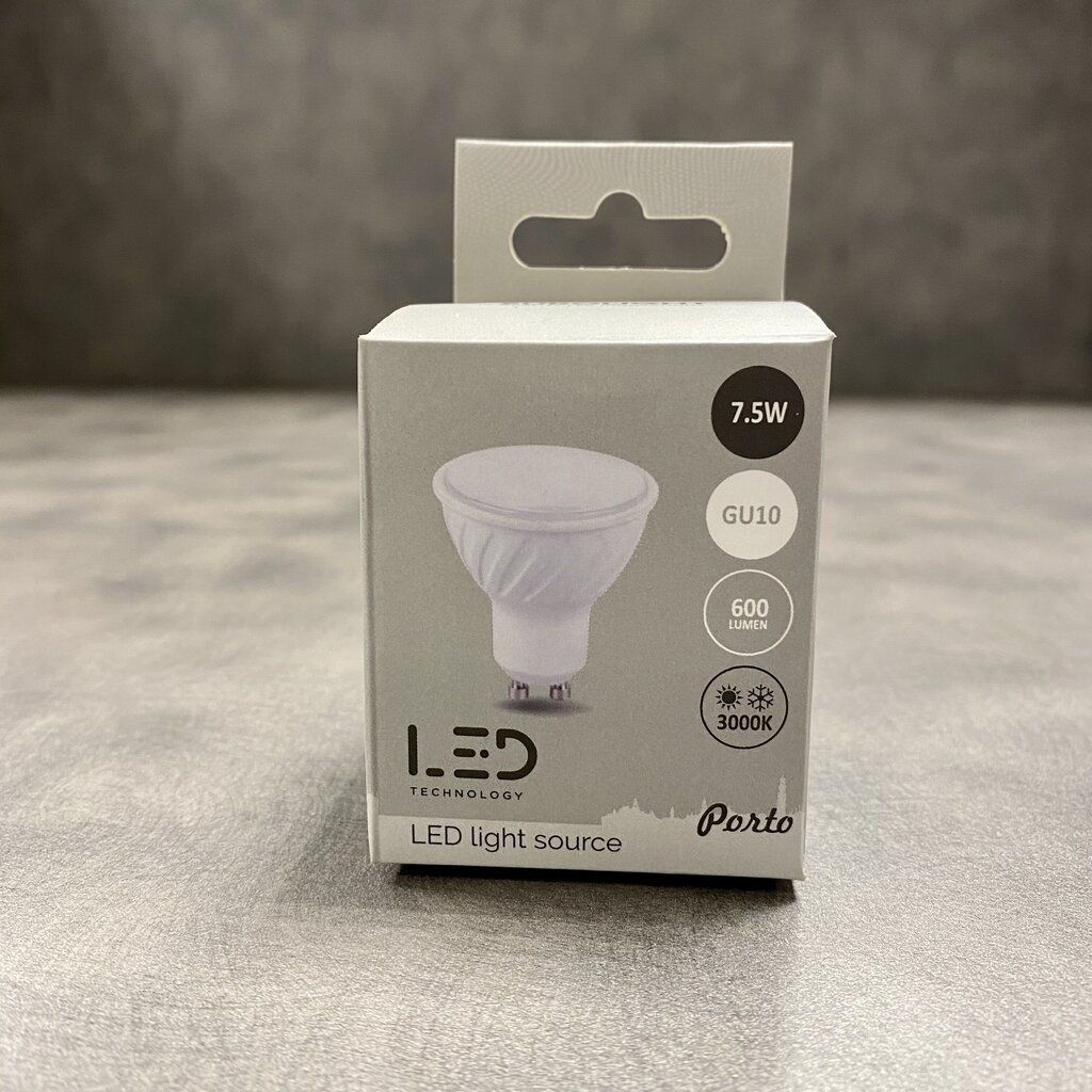 LED pirn Eurolight Porto GU10 7.5W/3000K цена и информация | Lambipirnid ja LED-pirnid | hansapost.ee