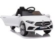 Ühekohaline laste elektriauto Mercedes CLS 350, valge цена и информация | Laste elektriautod | hansapost.ee