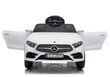 Ühekohaline laste elektriauto Mercedes CLS 350, valge цена и информация | Laste elektriautod | hansapost.ee