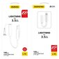 Dudao Converter Adapter L16i Lightning, 3,5 mm, valge hind ja info | Mobiiltelefonide kaablid | hansapost.ee