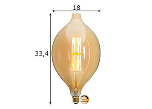 Декоративная LED лампа с цоколем E27, 10 Вт цена и информация | Лампочки | hansapost.ee
