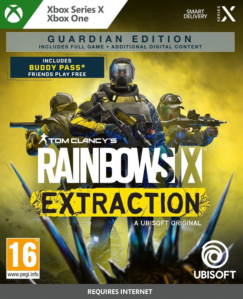 Xbox One / Xbox Series X mäng Rainbow Six: Extraction Guardian Edition цена и информация | Konsooli- ja arvutimängud | hansapost.ee