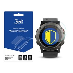 Garmin Fenix 5x 51 mm - 3mk Watch Protection™ v. FlexibleGlass Lite screen protector hind ja info | Nutikellade aksessuaarid ja tarvikud | hansapost.ee