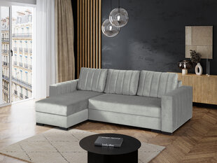 Pehme nurgadiivan Vera, helehall price and information | Corner sofas and corner sofa beds | hansapost.ee