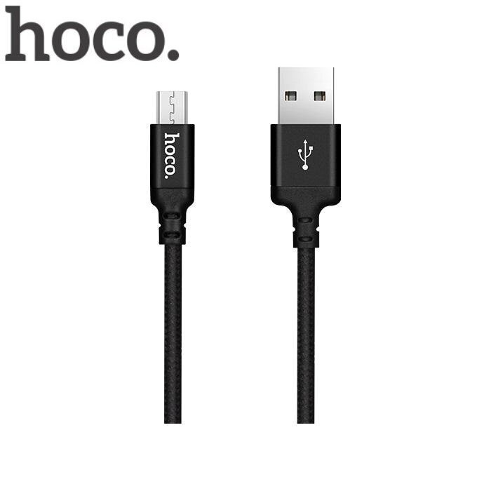 Hoco Premium Times Speed X14 Strong Micro USB to USB Data & Charger Cable 2m Black цена и информация | Mobiiltelefonide kaablid | hansapost.ee