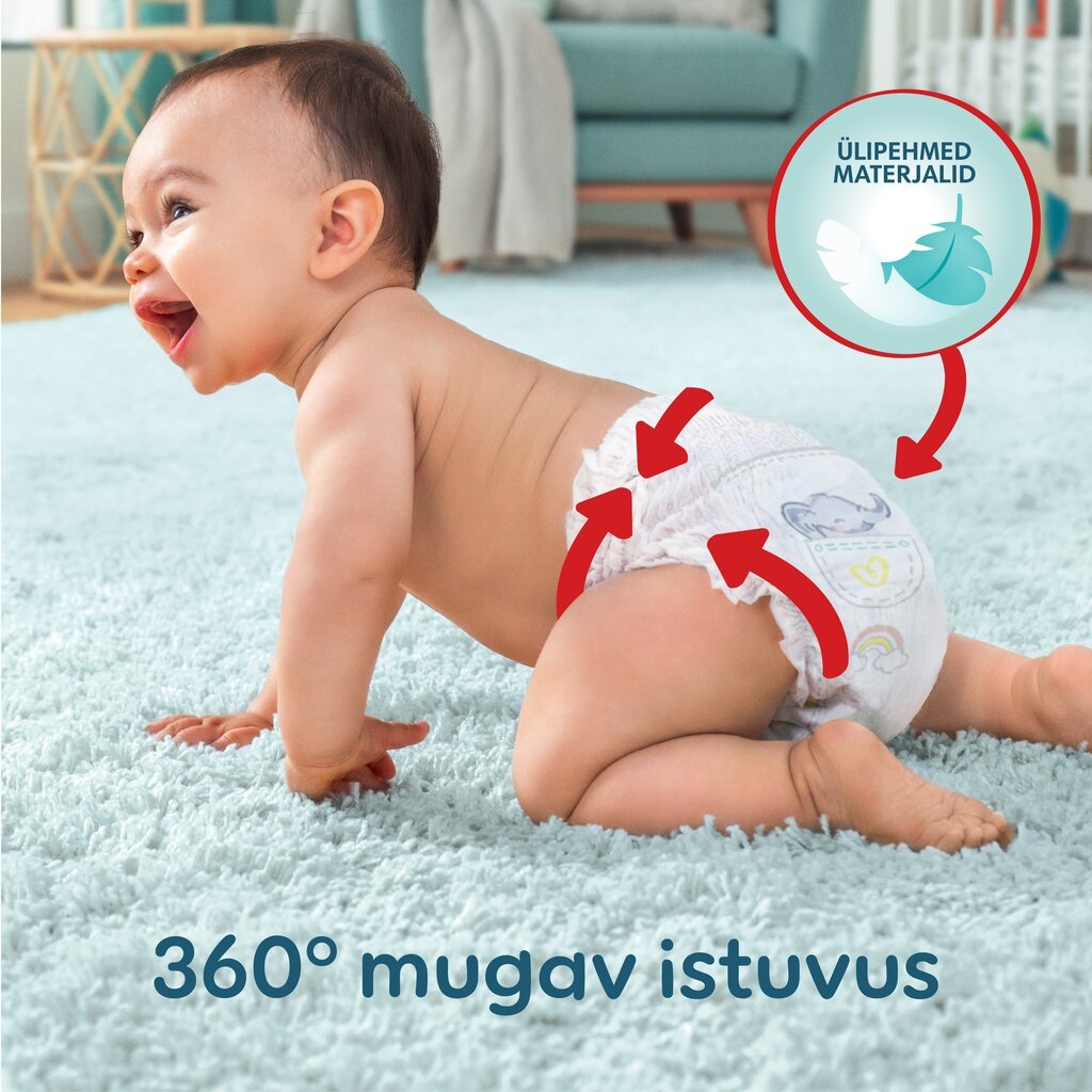 Püksmähkmed PAMPERS Premium Care Monthly Pack suurus 5, 12-17 kg, 102 tk hind ja info | Mähkmed, riidest mähkmed | hansapost.ee