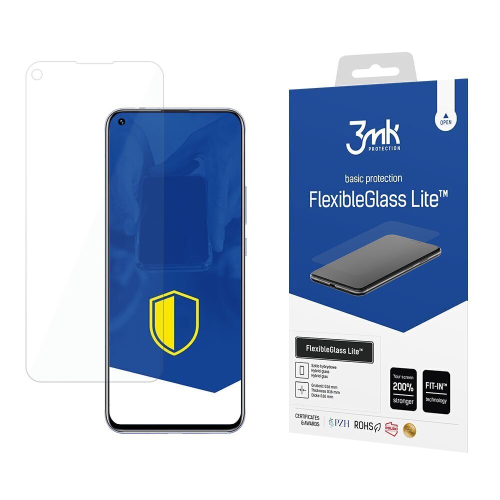 Huawei Nova 7 5G - 3mk FlexibleGlass Lite™ screen protector цена и информация | Ekraani kaitseklaasid ja kaitsekiled | hansapost.ee