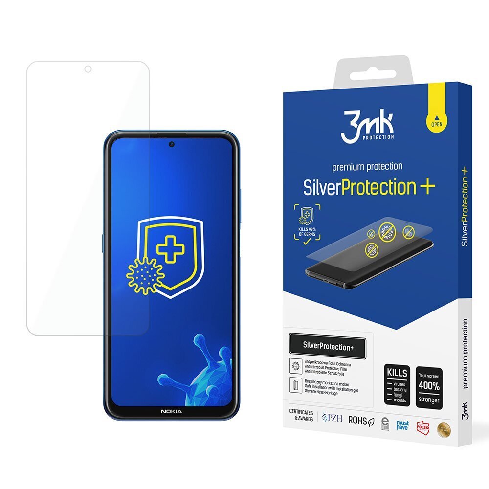 Nokia X10 - 3mk SilverProtection+ screen protector цена и информация | Ekraani kaitseklaasid ja kaitsekiled | hansapost.ee