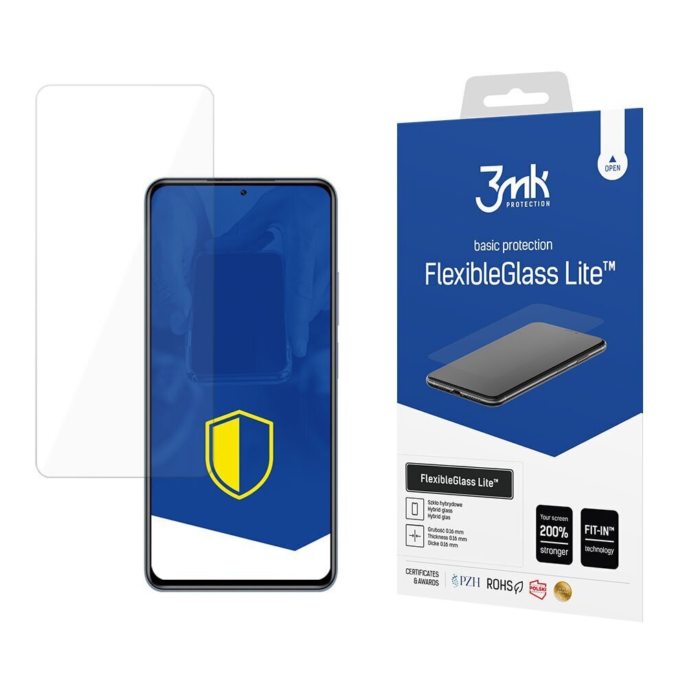 Xiaomi Redmi K40 5G - 3mk FlexibleGlass Lite™ screen protector hind ja info | Ekraani kaitseklaasid ja kaitsekiled | hansapost.ee