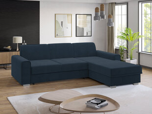 Pehme nurgadiivan Luis, tumesinine price and information | Corner sofas and corner sofa beds | hansapost.ee