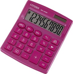 Калькулятор настольный маленький Citizen SDC 810NR WH Розовый цена и информация | Канцелярские товары | hansapost.ee