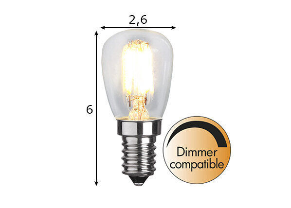 LED elektripirn E14, 2.8W цена и информация | Lambipirnid ja LED-pirnid | hansapost.ee