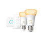 Philips Hue White Ambiance stardikomplekt 2 x E27 hind ja info | Lambipirnid ja LED-pirnid | hansapost.ee