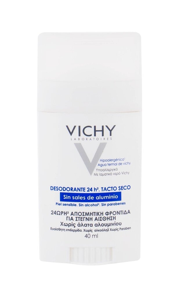 Vichy deodorant väga tundlikule nahale, 40 ml цена и информация | Deodorandid | hansapost.ee