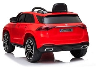 Ühekohaline elektriauto lastele Mercedes GLE 450 QY1988, punane hind ja info | Laste elektriautod | hansapost.ee