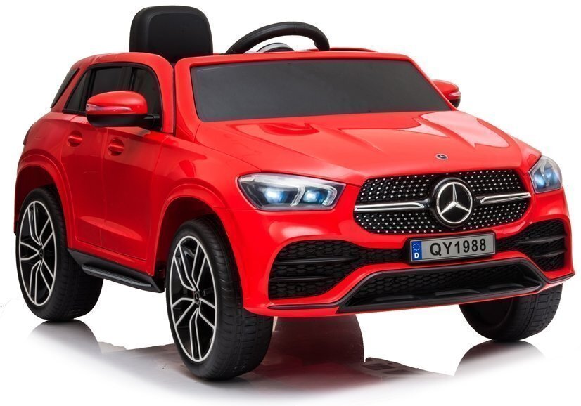 Ühekohaline elektriauto lastele Mercedes GLE 450 QY1988, punane цена и информация | Laste elektriautod | hansapost.ee