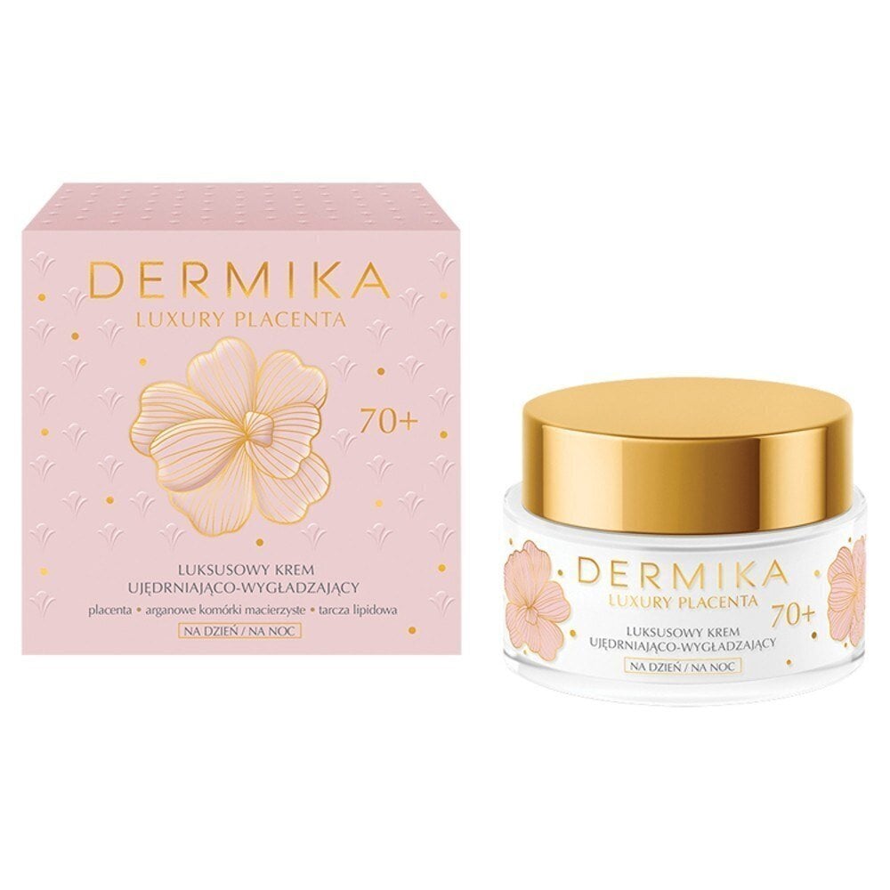 Taastav näokreem Dermika Luxury Placenta 70+, 50 ml цена и информация | Näokreemid | hansapost.ee