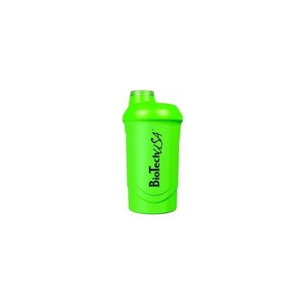 Sheiker Biotech Shaker Wave 600 ml, roheline цена и информация | Joogipudelid | hansapost.ee