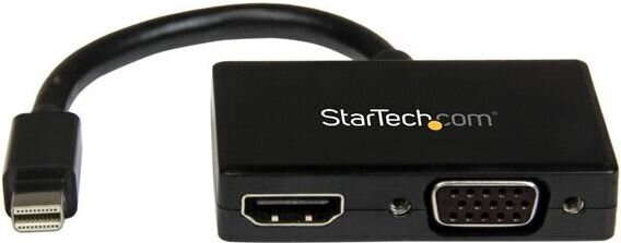 Adapter StarTech MDP2HDVGA 2-in-1 Mini DisplayPort to HDMI VGA цена и информация | USB adapterid ja jagajad | hansapost.ee