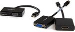 Адаптер StarTech MDP2HDVGA 2-in-1 Mini DisplayPort to HDMI VGA